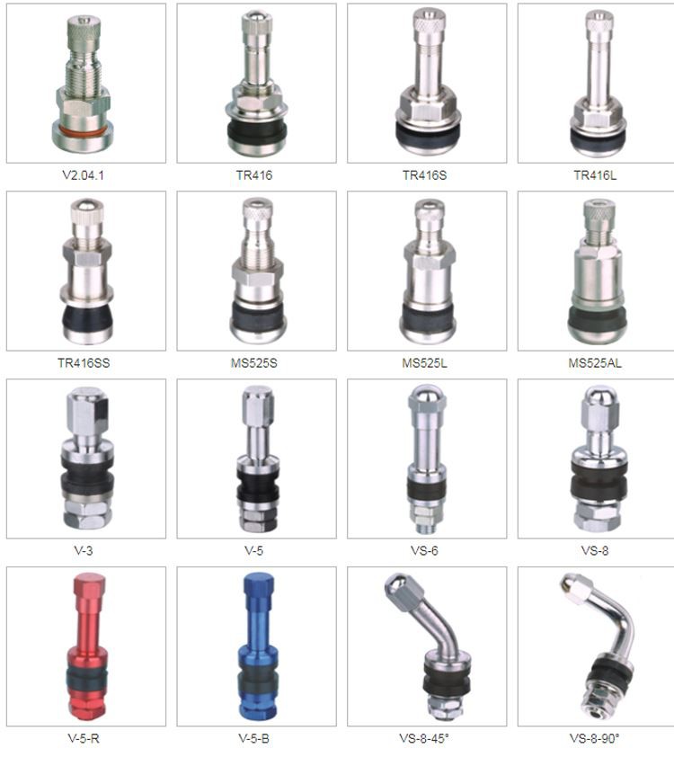Metal Tire Valves for Cars