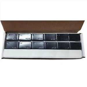 سیاہ چسپاں پہی Weے کا وزن